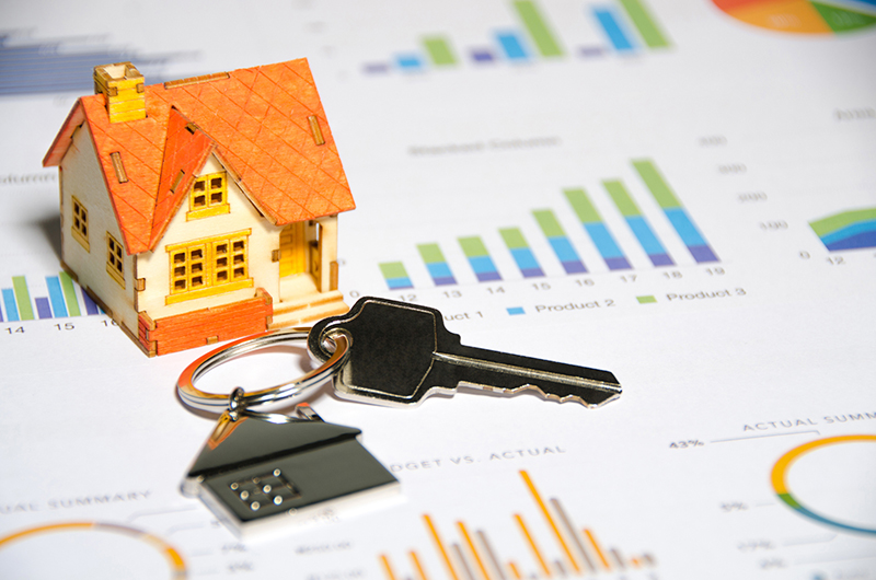 graph and key and miniature sample of westerleigh staten island home