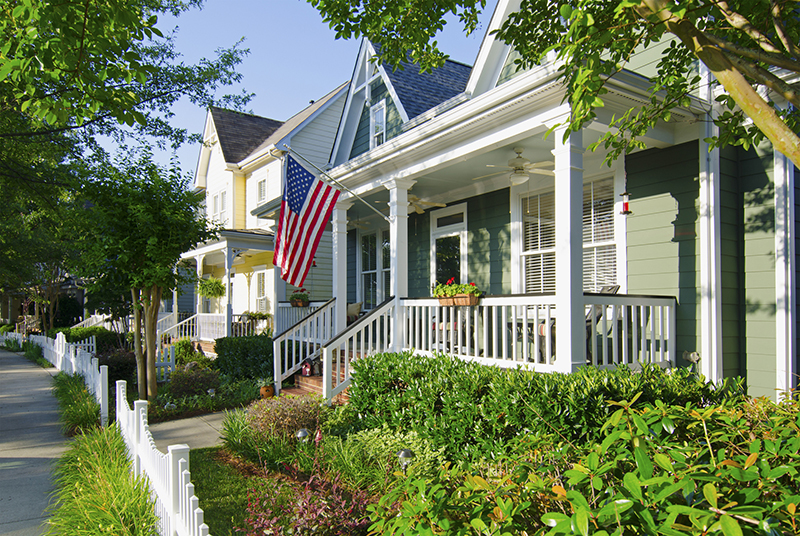 patriotic home in westerleigh staten island